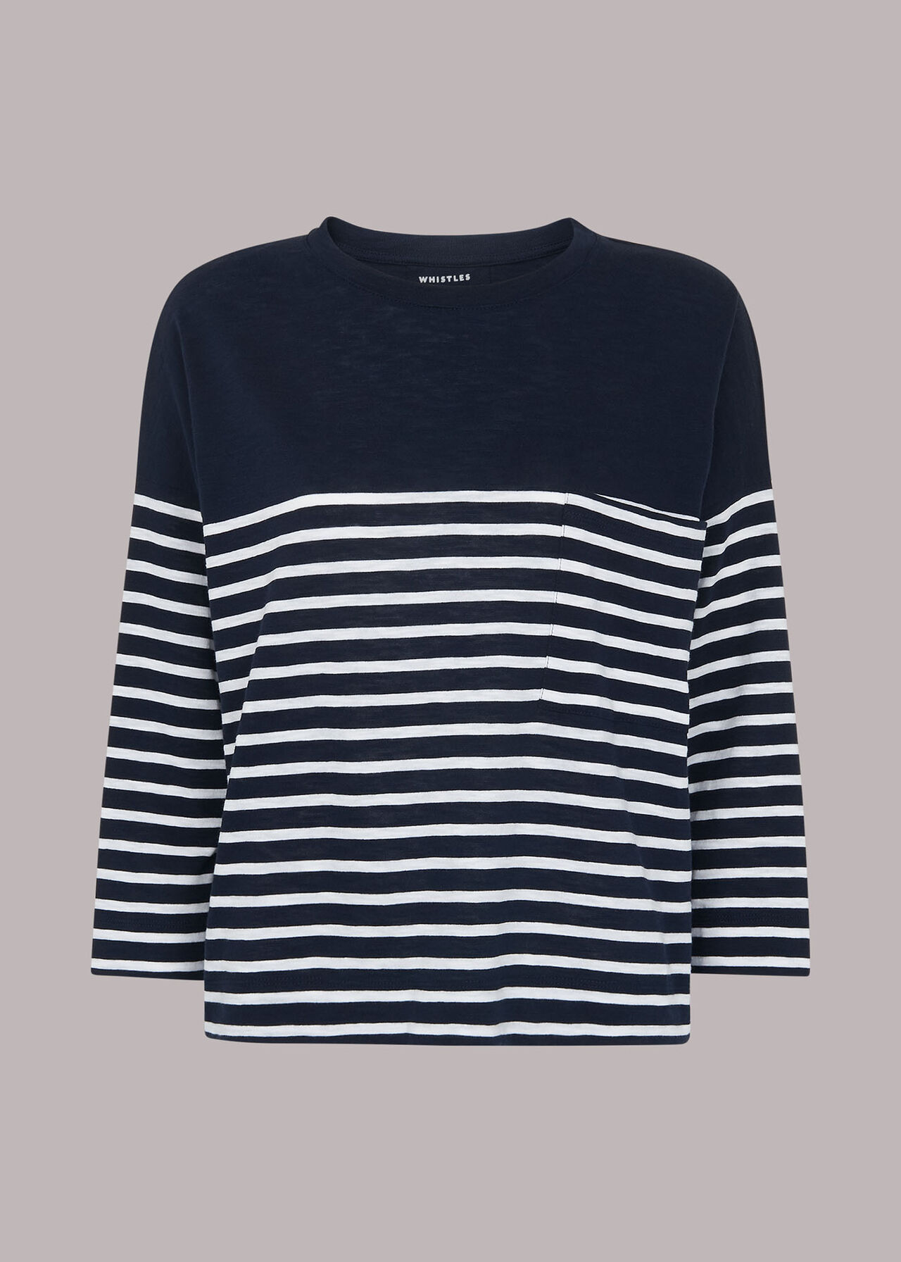 Breton Cotton Pocket Top