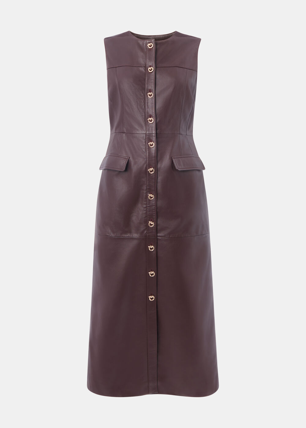 Leather Shift Dress