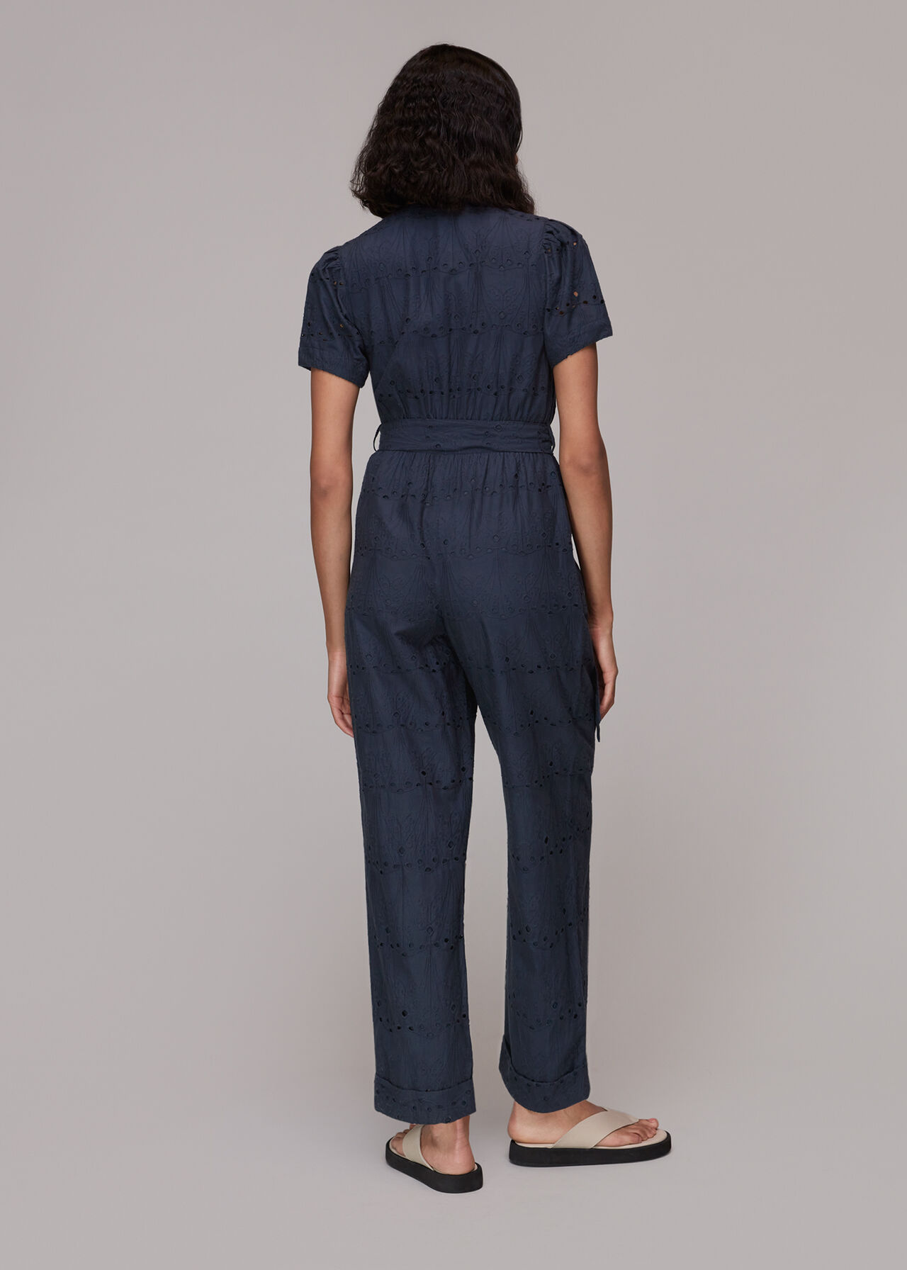 Zoe Broderie Jumpsuit