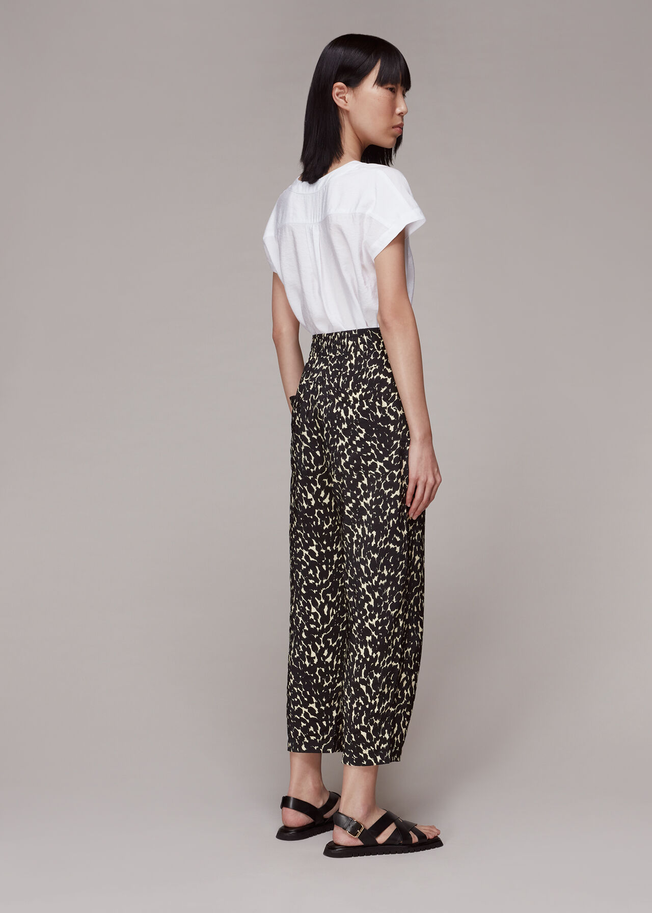 Sahara Cat Printed Trouser