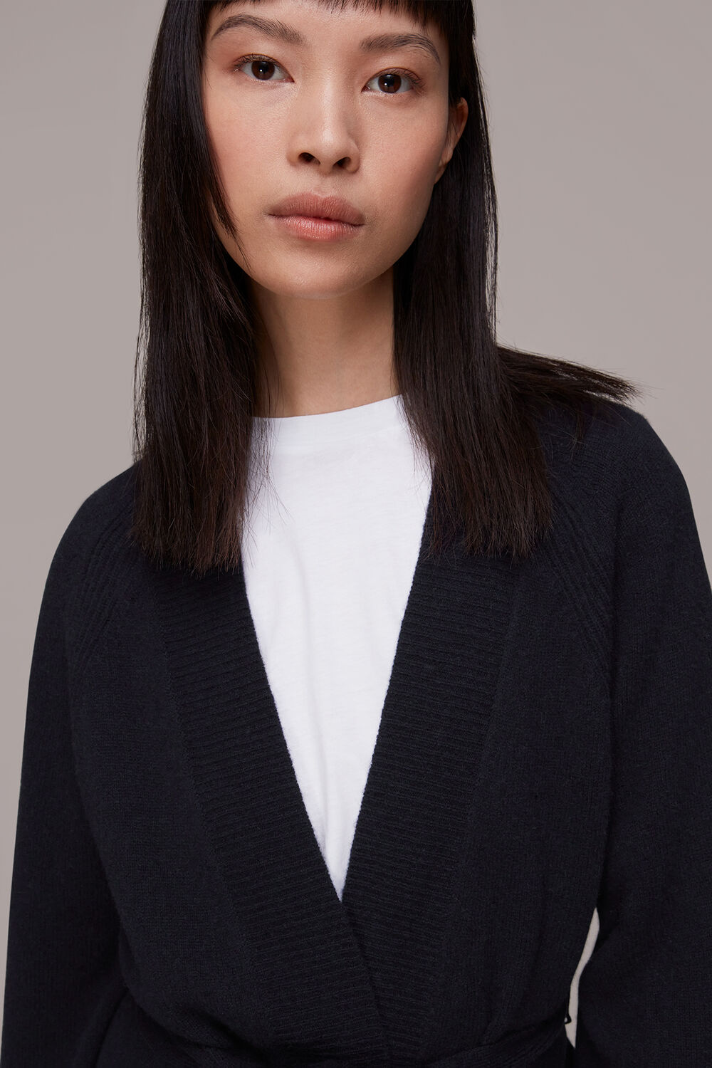 Knitted Wrap Cardigan
