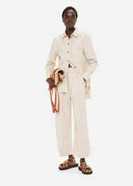 Kwammie Striped Overshirt