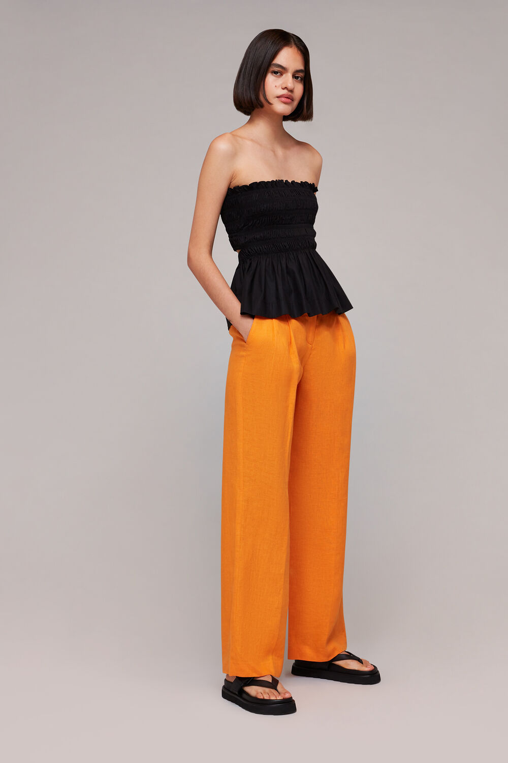 Leonie Linen Trouser