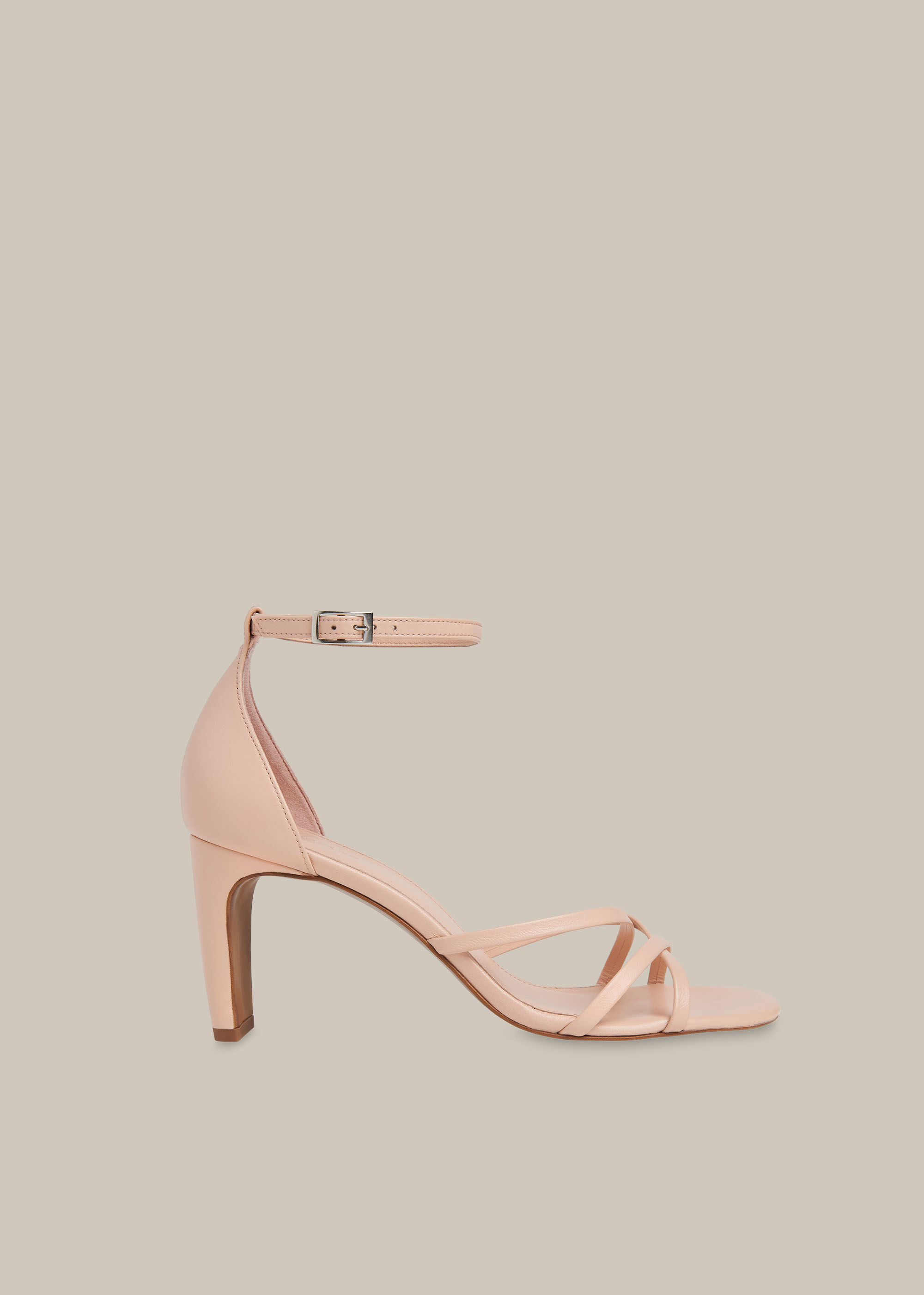 light pink sandal heels