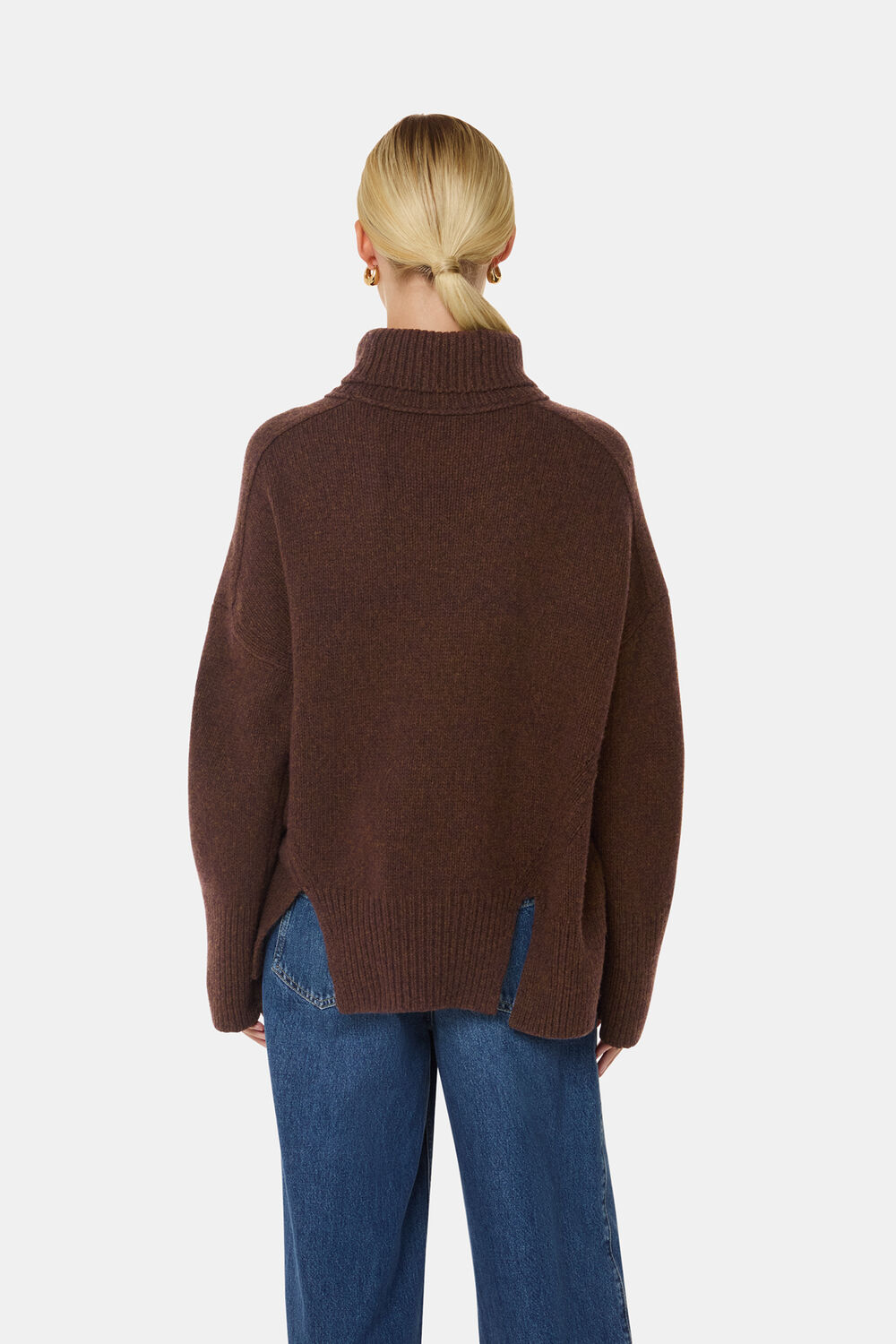 Wool Roll Neck Knit