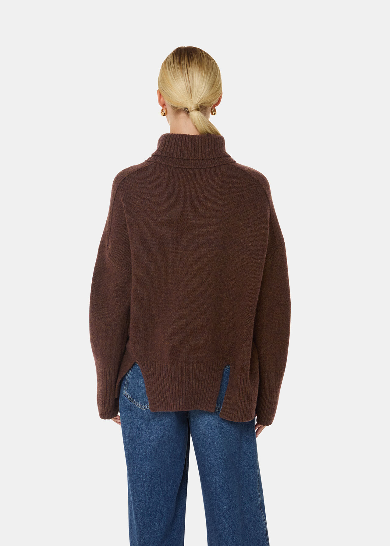 Wool Roll Neck Knit