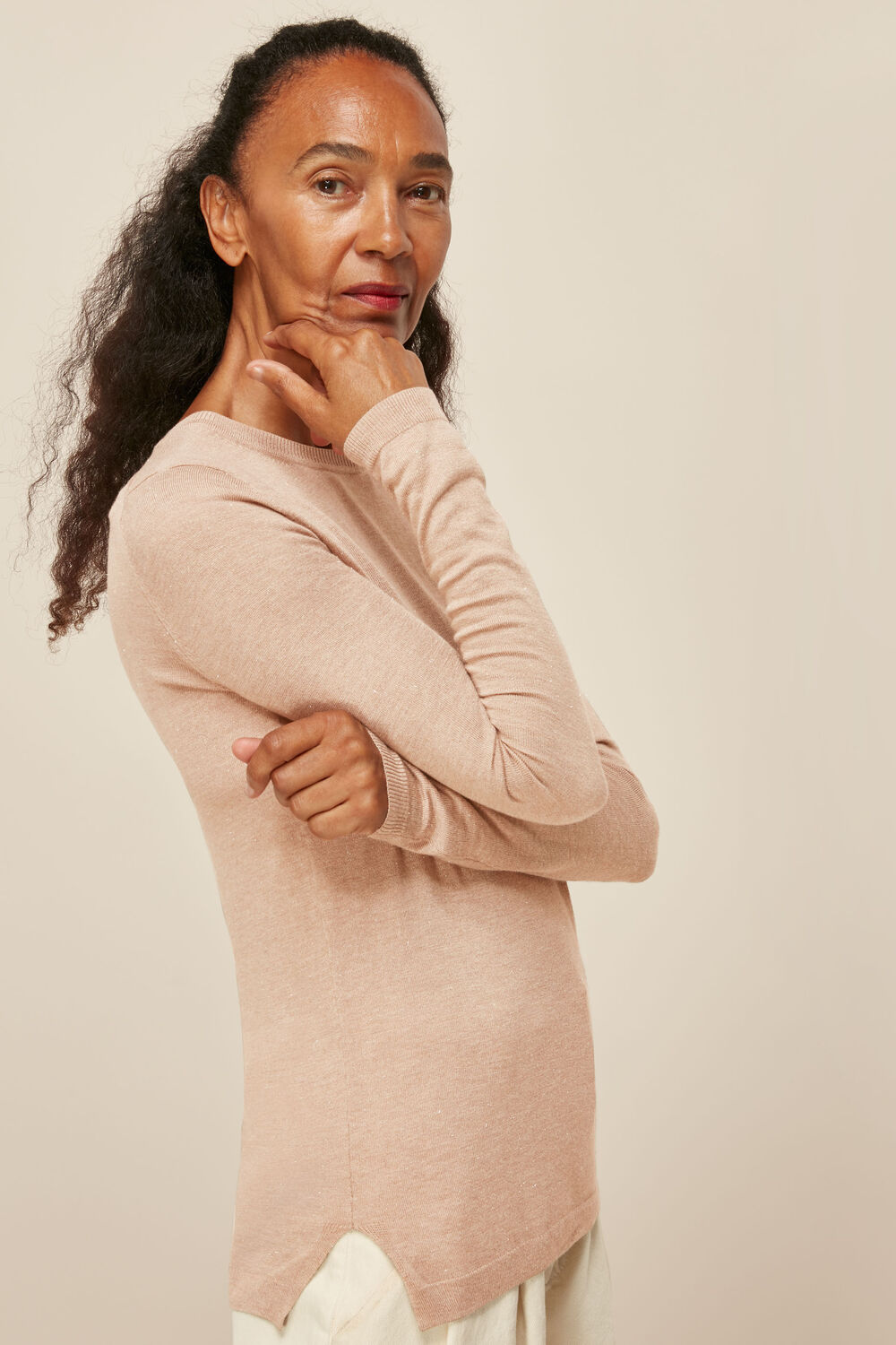 Annie Sparkle Knit