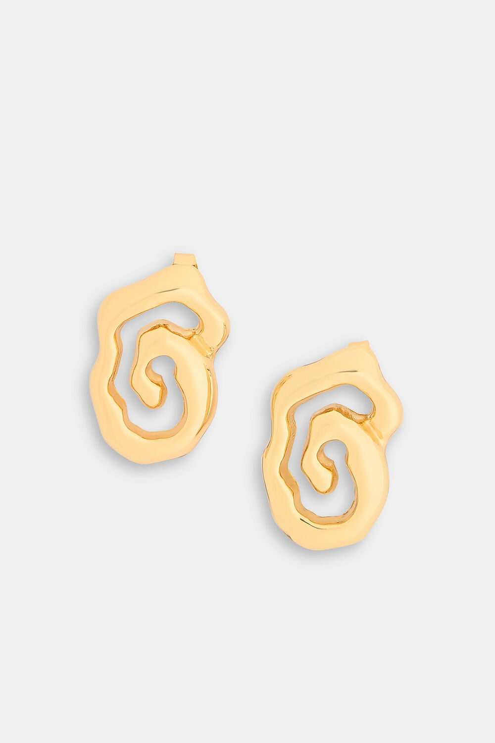 Molten Abstract Earring