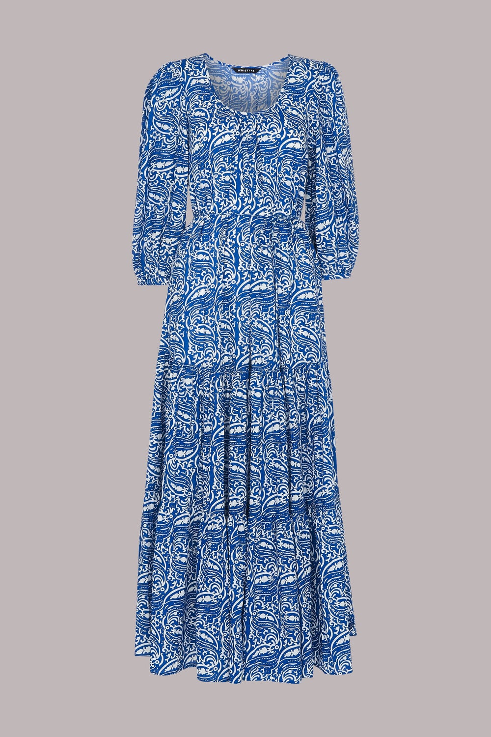 Chaina Print Trapeze Dress