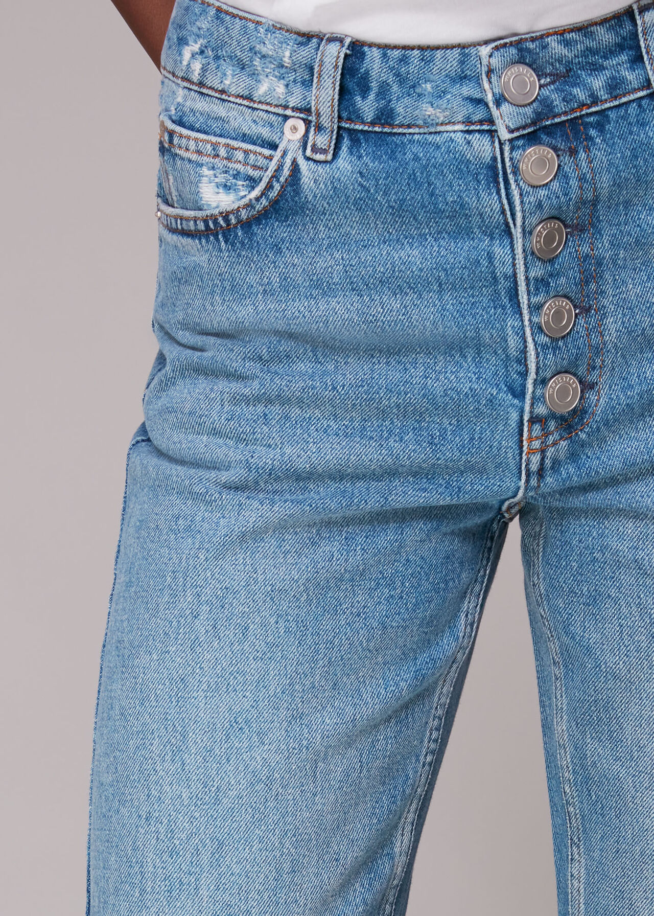Authentic Hollie Button Jean