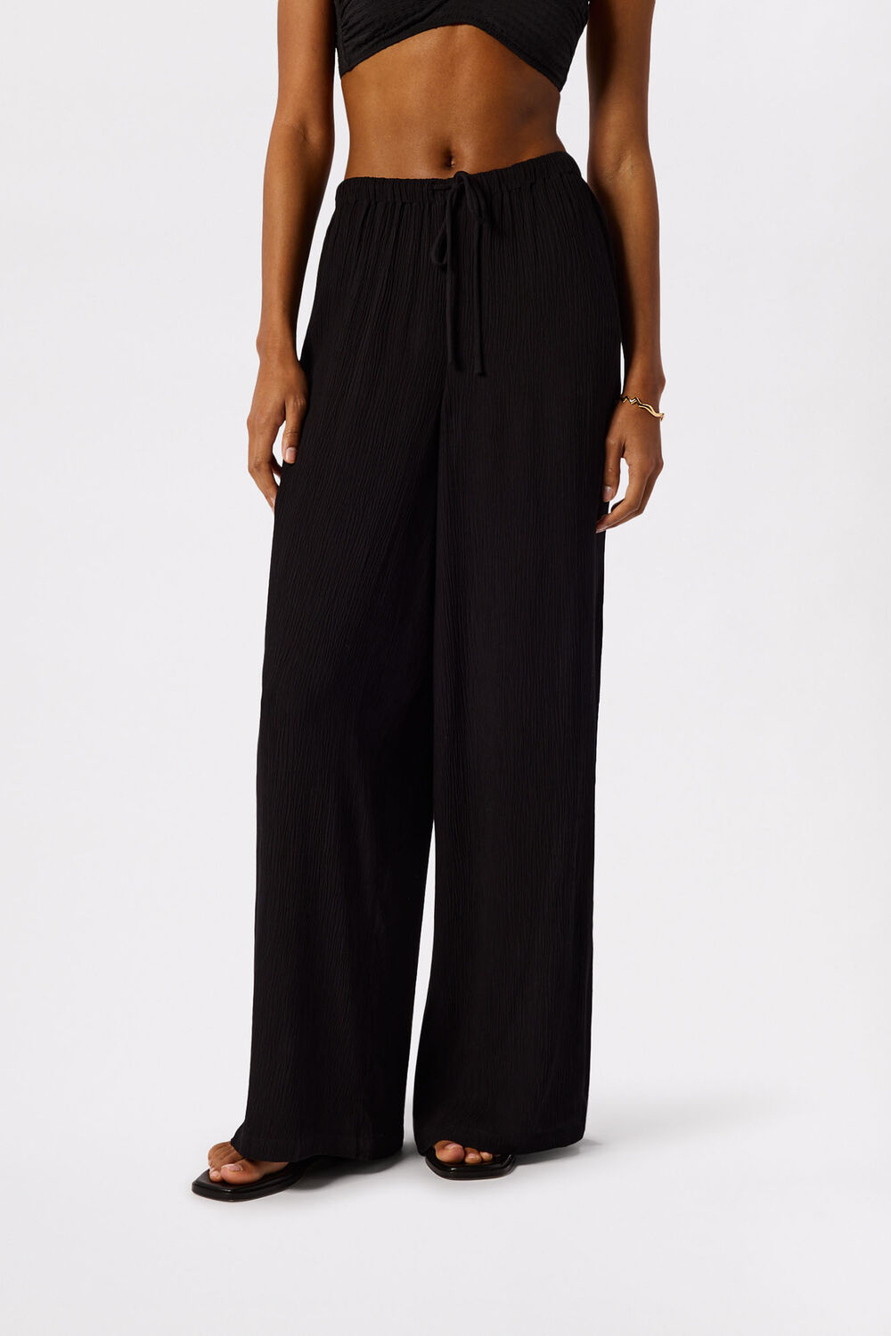 Beach Tie Front Trouser
