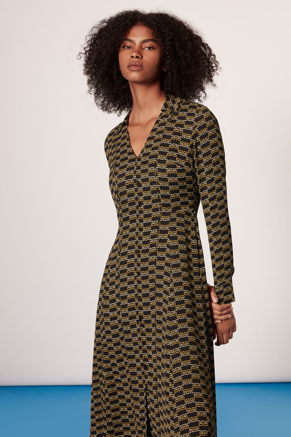 Tangle Check Shirt Dress