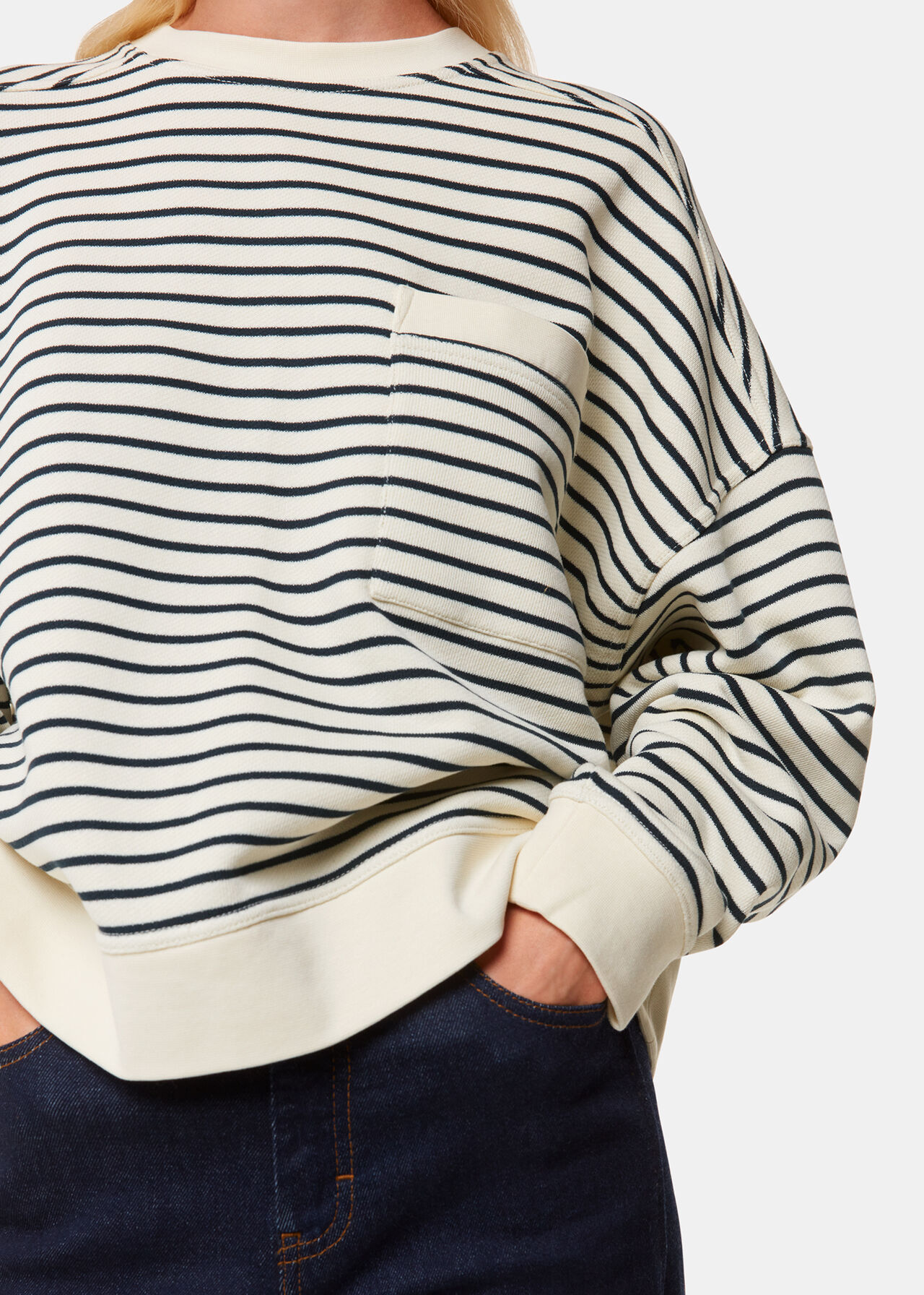 Stripe Sweat