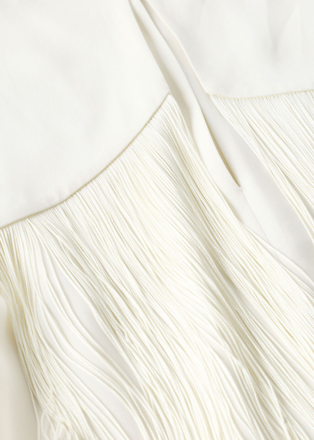 Fringe Back Midi Dress