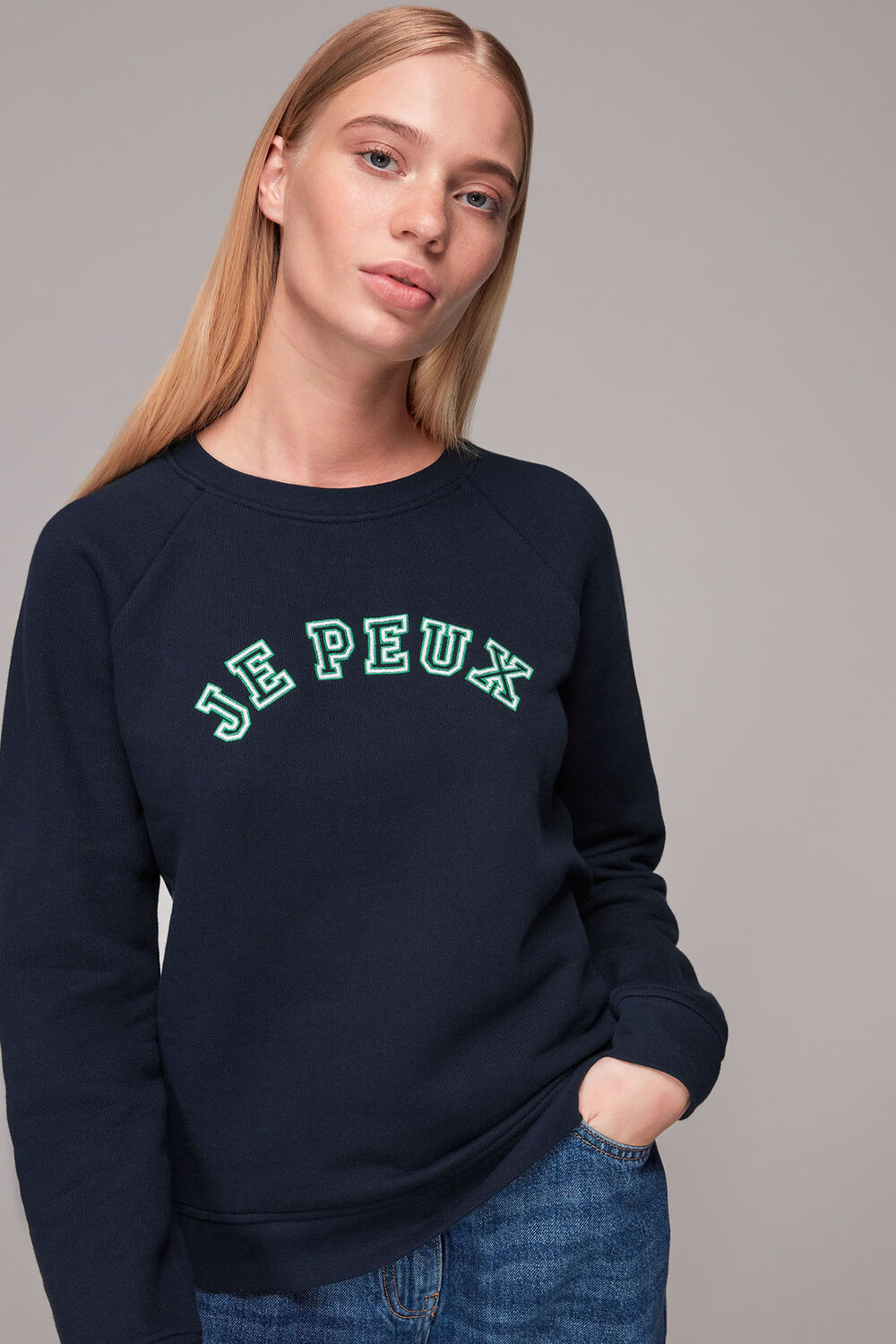 Je Peux Logo Sweatshirt
