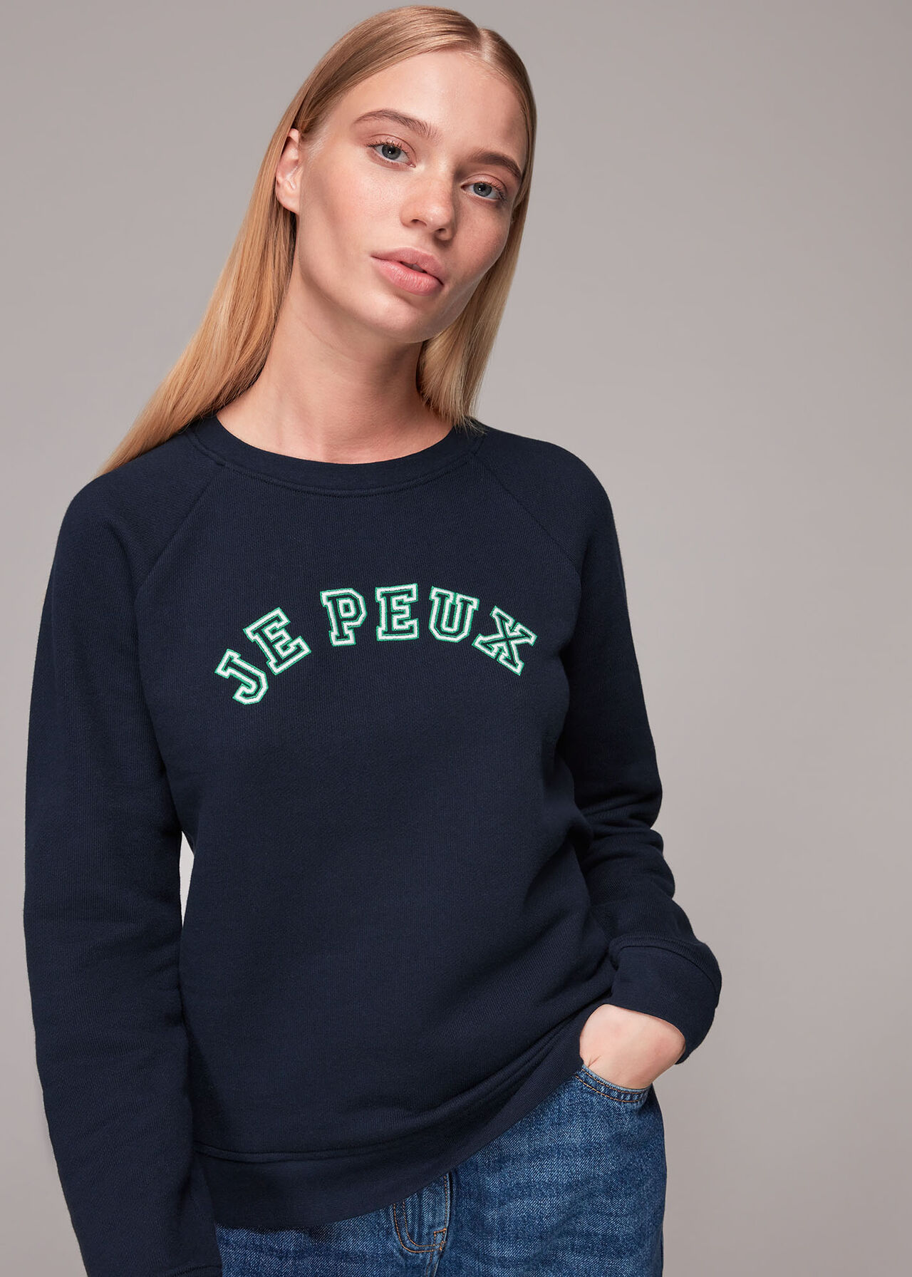 Je Peux Logo Sweatshirt