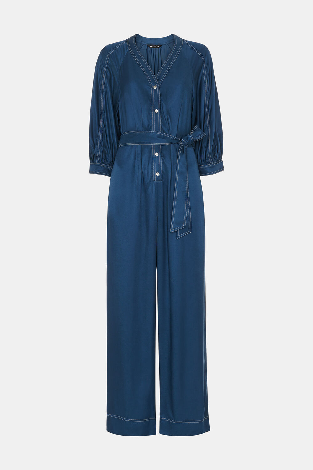 Mabel Topstitch Jumpsuit