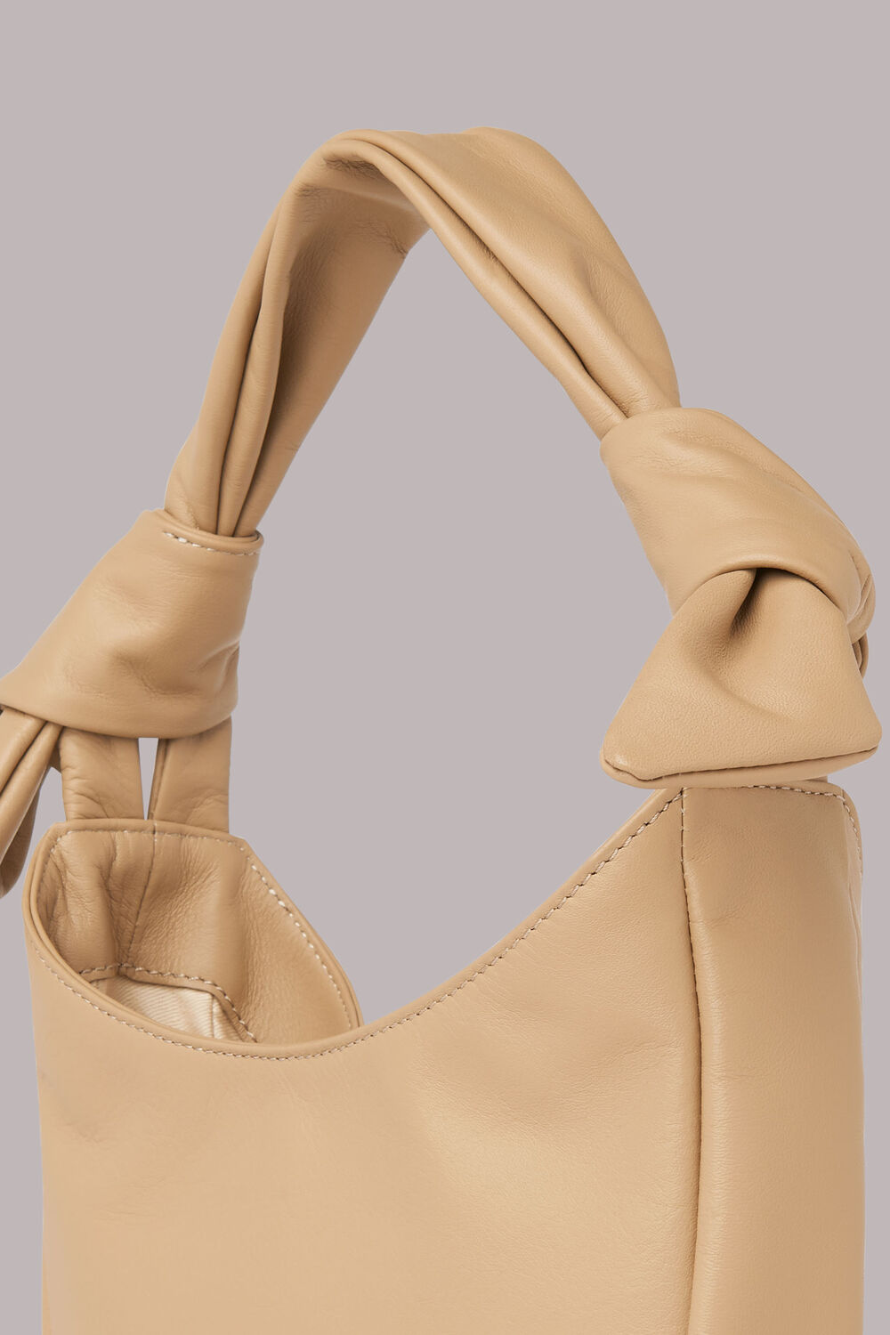 Linden Knotted Handle Bag