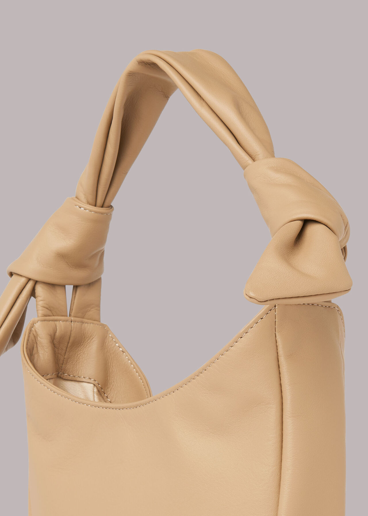 Linden Knotted Handle Bag