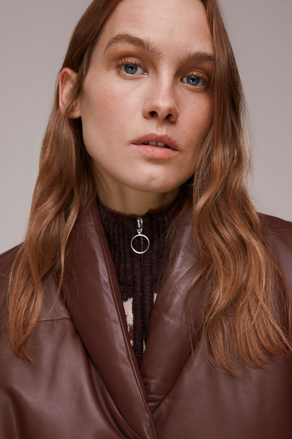 Raya Leather Gilet