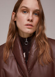 Raya Leather Gilet