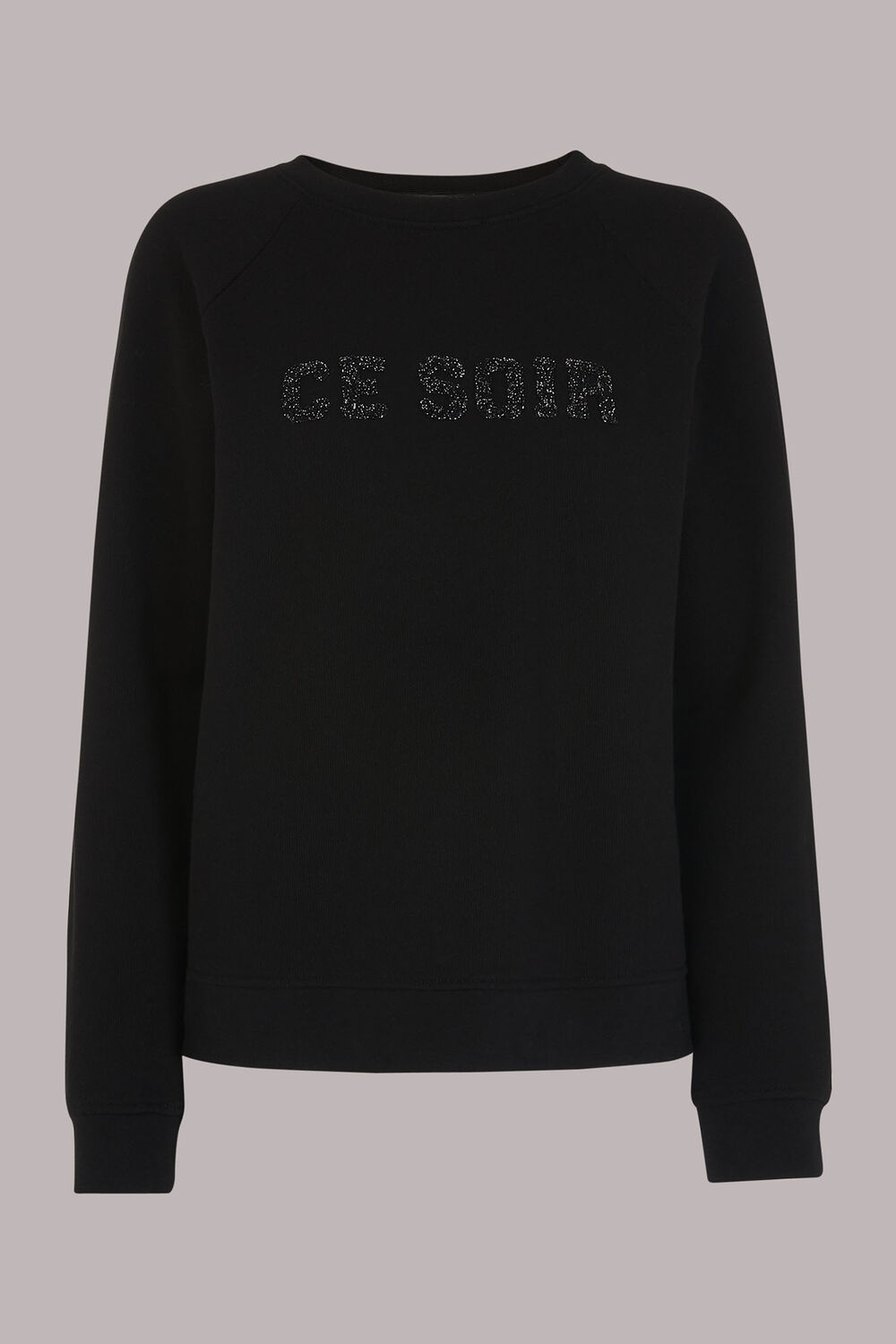 Ce Soir Sparkle Logo Sweat