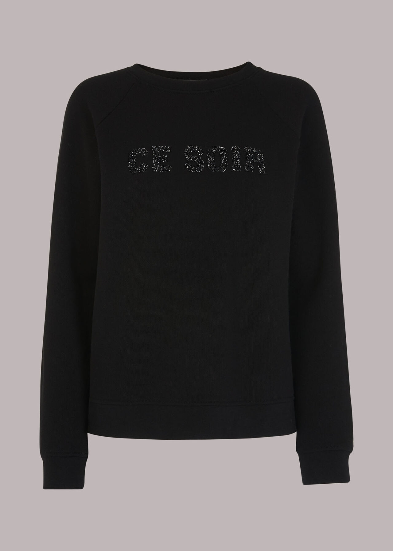 Ce Soir Sparkle Logo Sweat