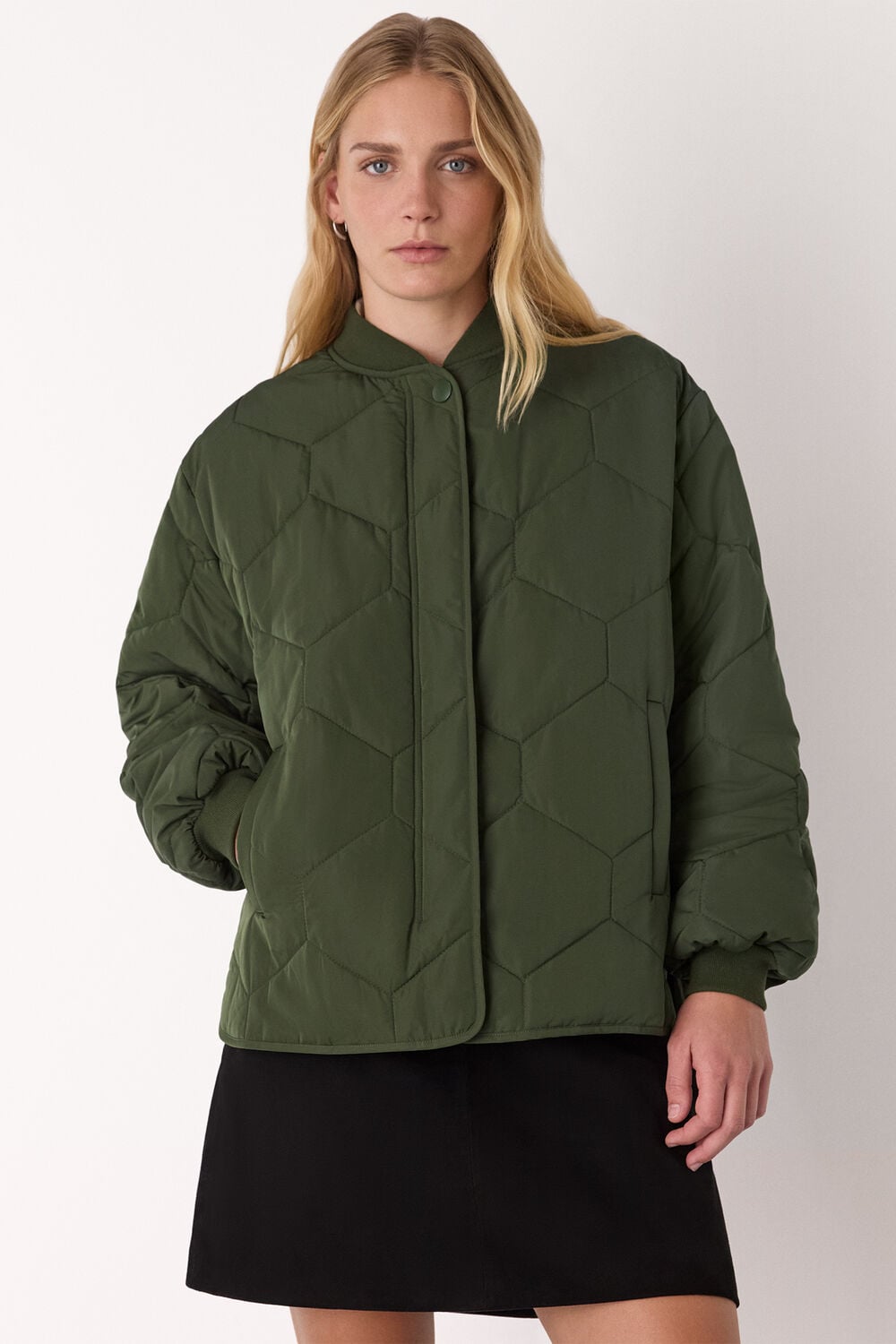 Ida Short Quilted Coat