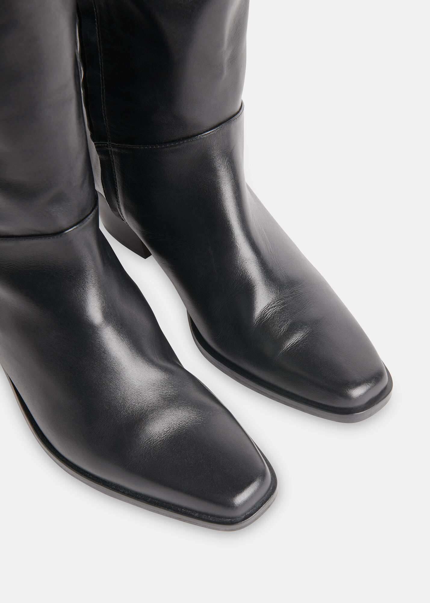 Whistles patent boots cheap