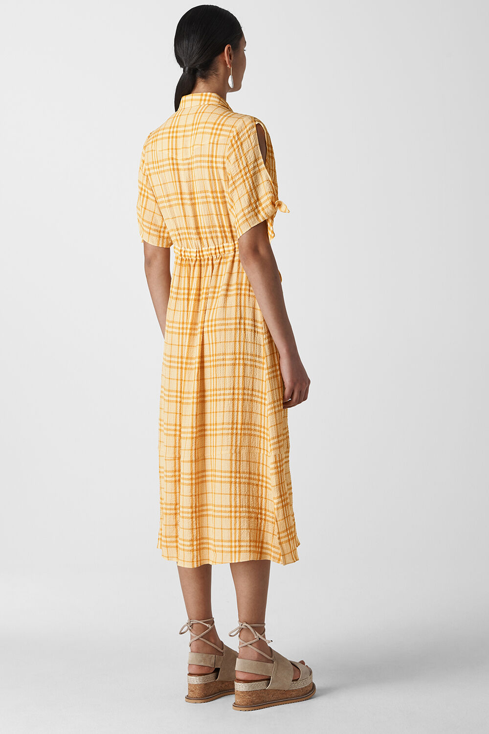 Alphina Check Dress
