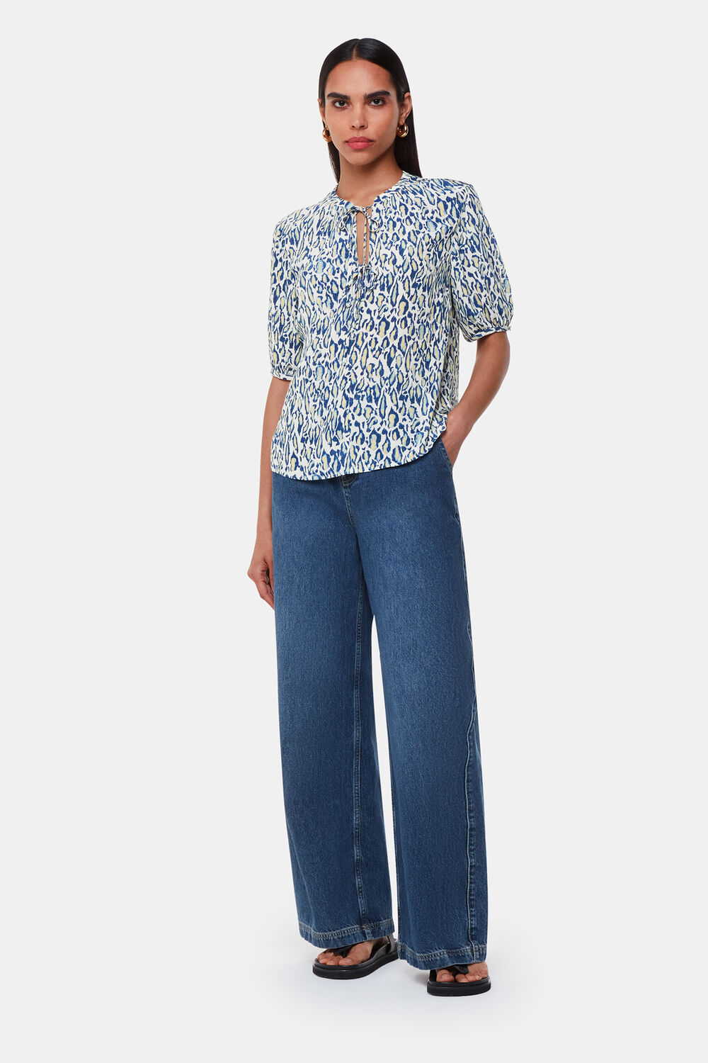 Flaming Leopard Jessie Blouse