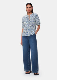 Flaming Leopard Jessie Blouse