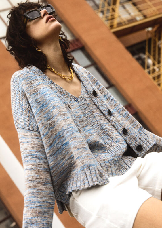 DAKOTA FLECKED CARDIGAN