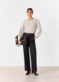 Kirstie Cotton Stripe Blouse