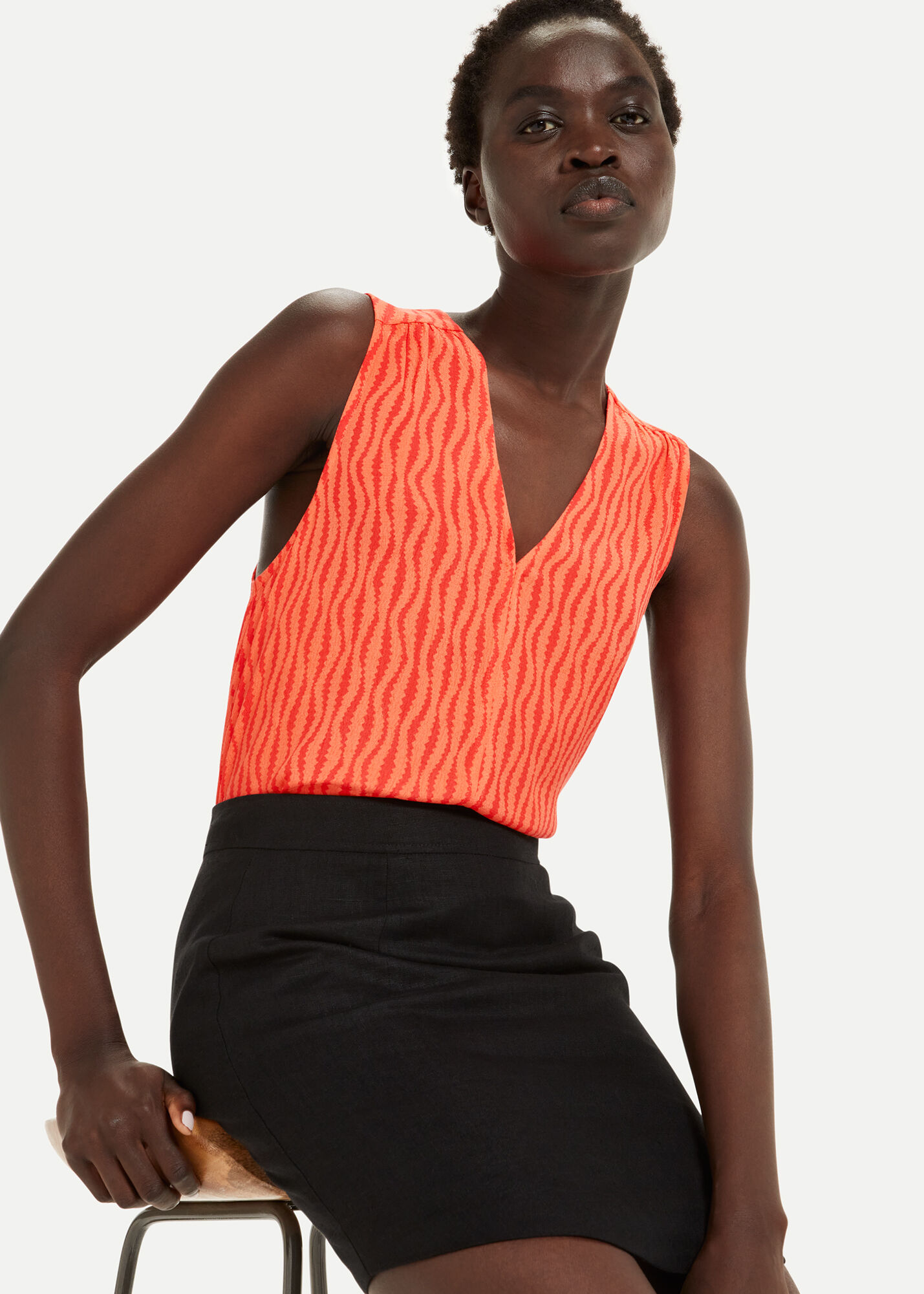 Women s Tops Sale T Shirts Blouses Shirts Whistles UK