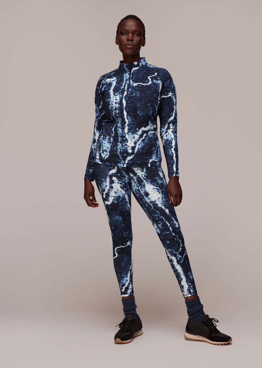 Tie Dye Layer Sports Top