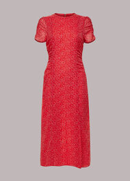 Petite Diagonal Fleck Dobby Dress