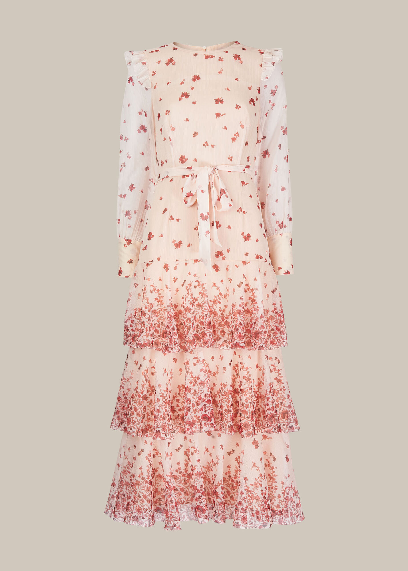 Multicolour Eastern Blossom Dress WHISTLES