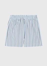 Cotton Poplin Stripe Short