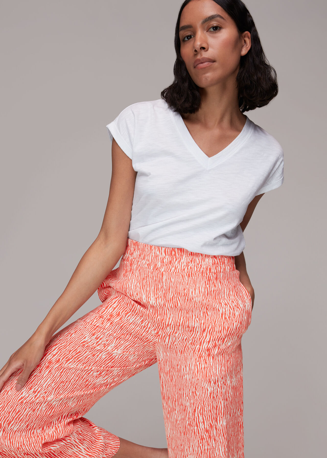 Woodland Animal Print Trouser