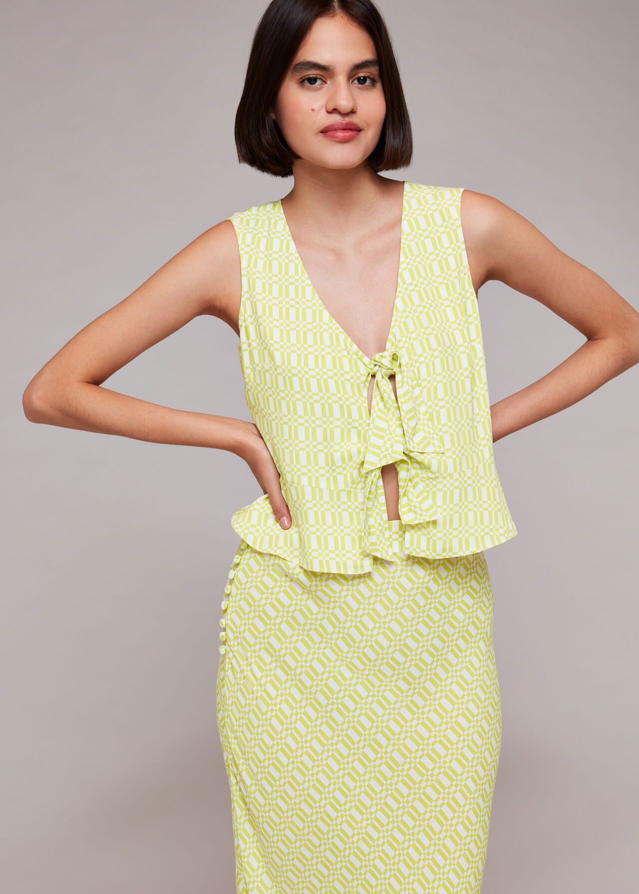 Link Check Side Button Skirt