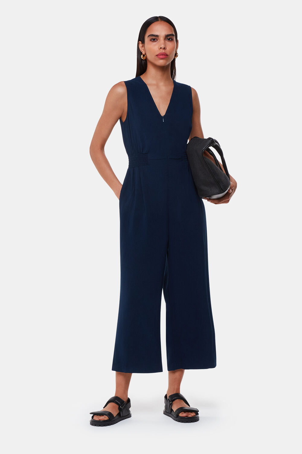 Navy Remmie Jumpsuit