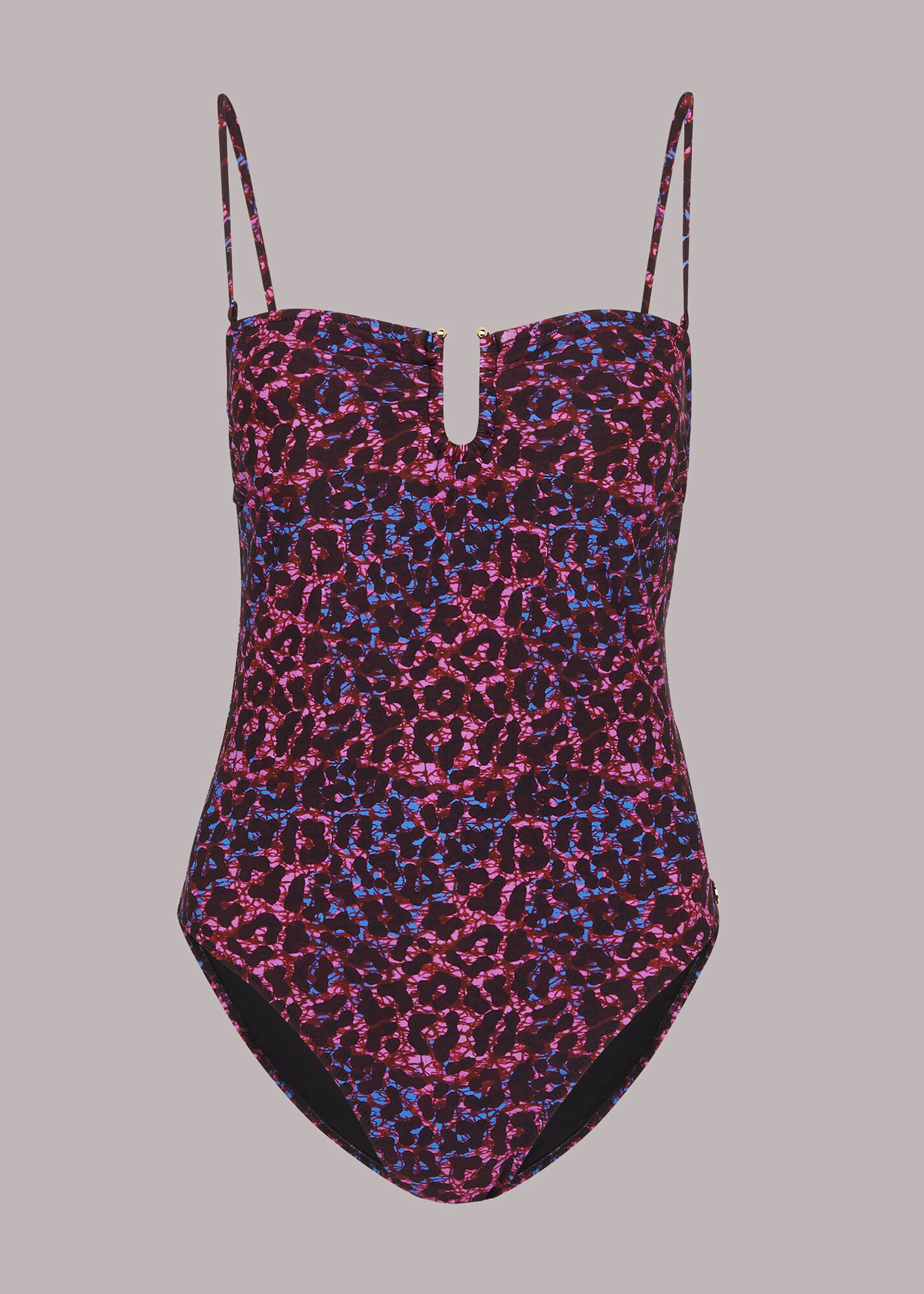 Pink Animal Printed Swimsuit WHISTLES