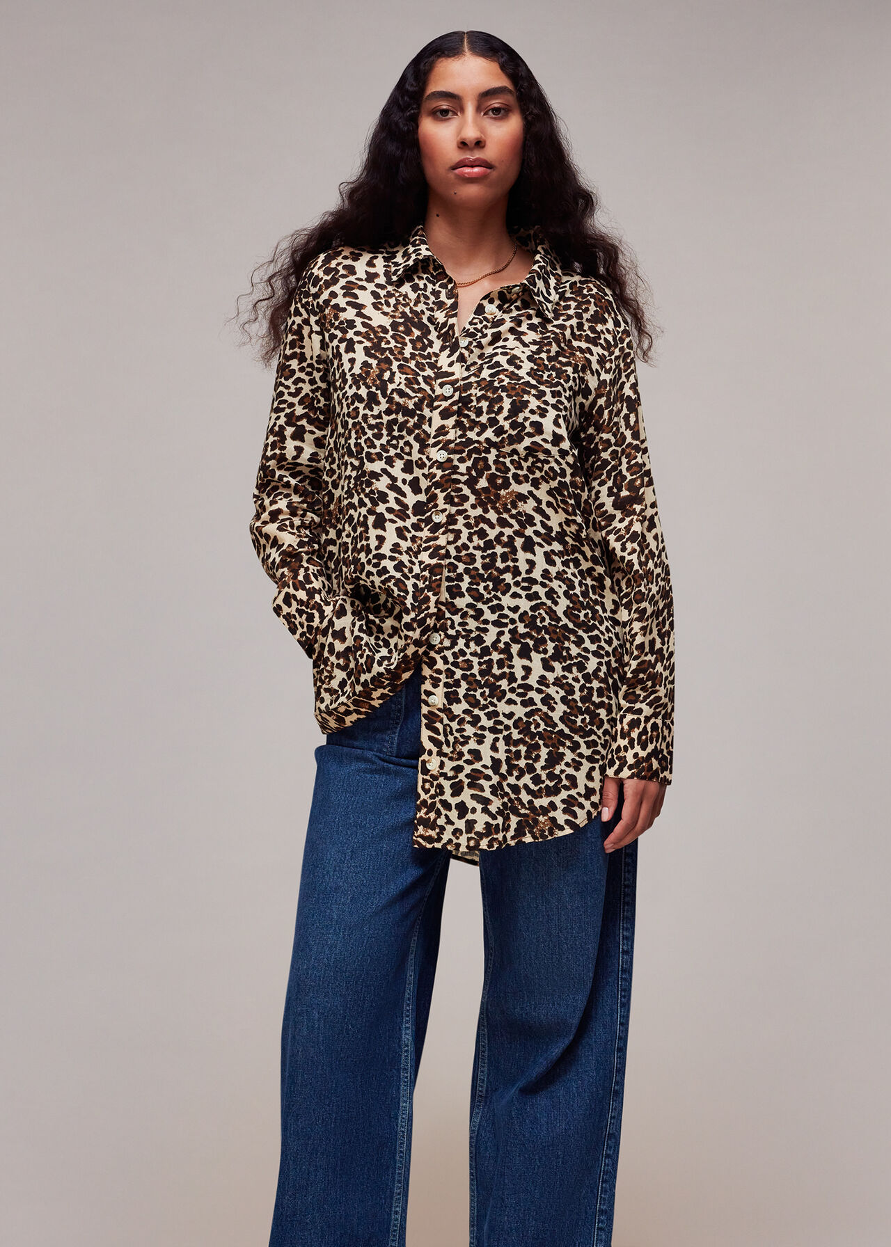 Animal Printed Beach Shirt