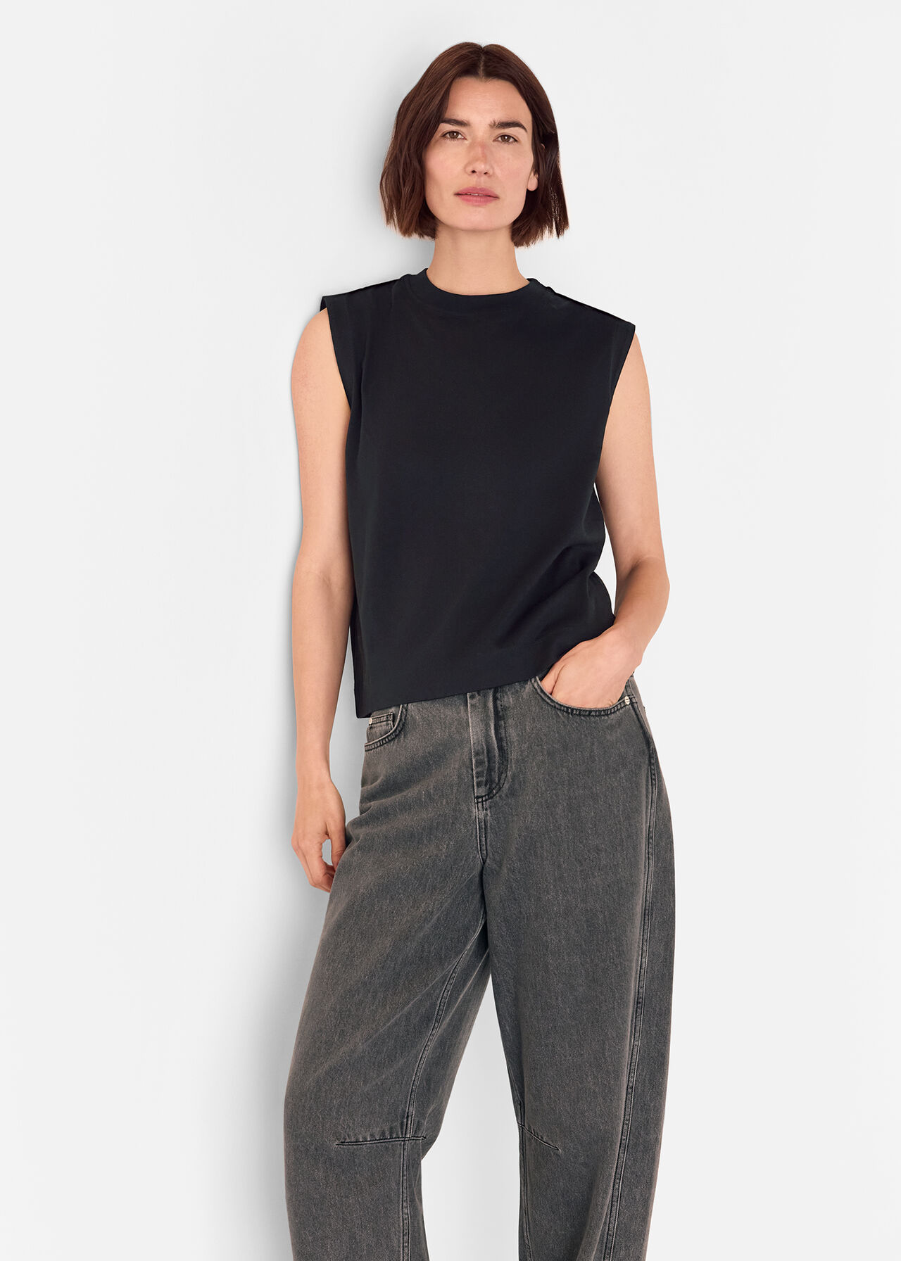 Edie Sleeveless Vest