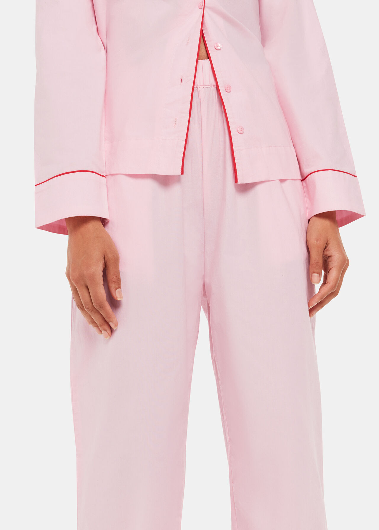 Contrast Piping Pyjamas