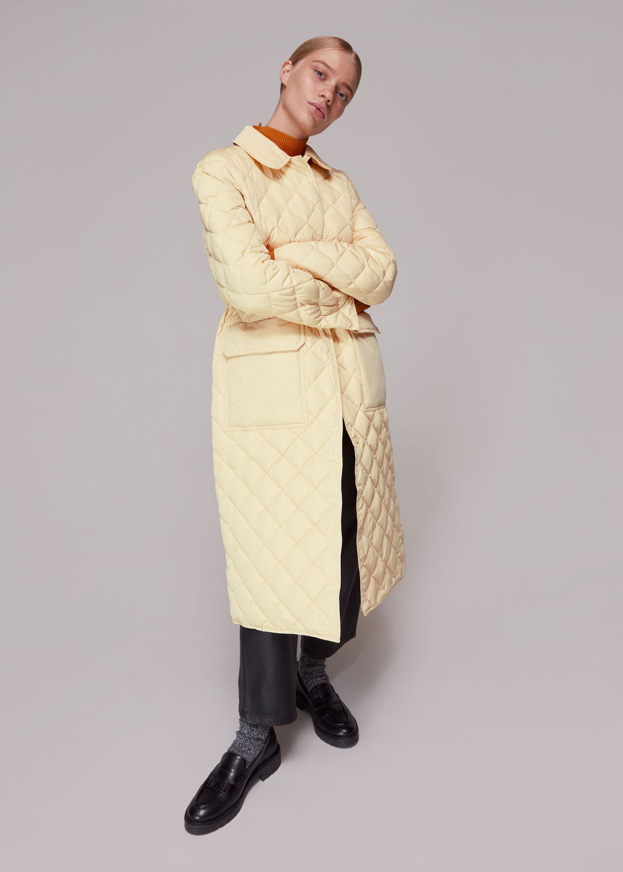 Clelia Quilted Coat