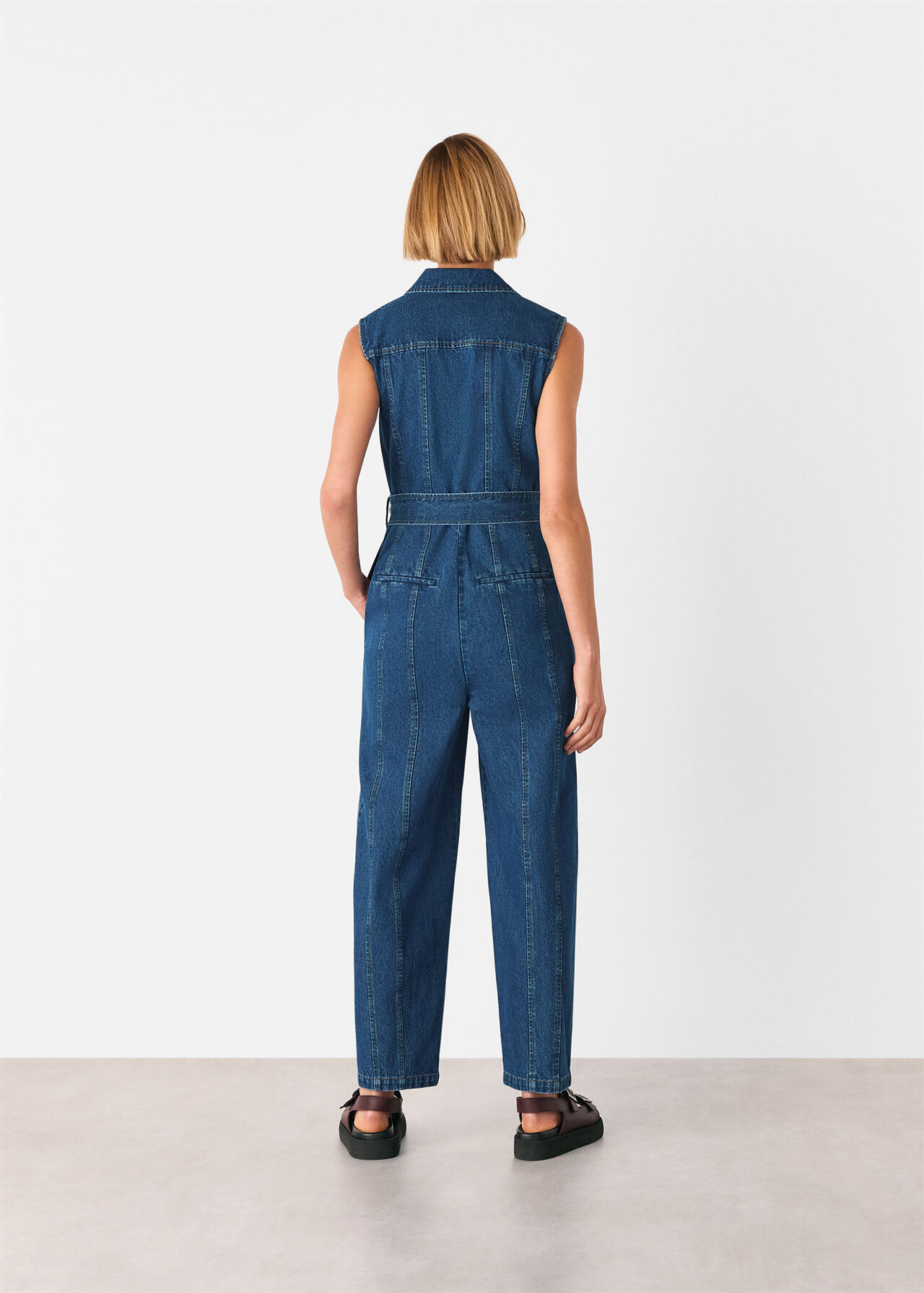 Barrel Leg Jumpsuit