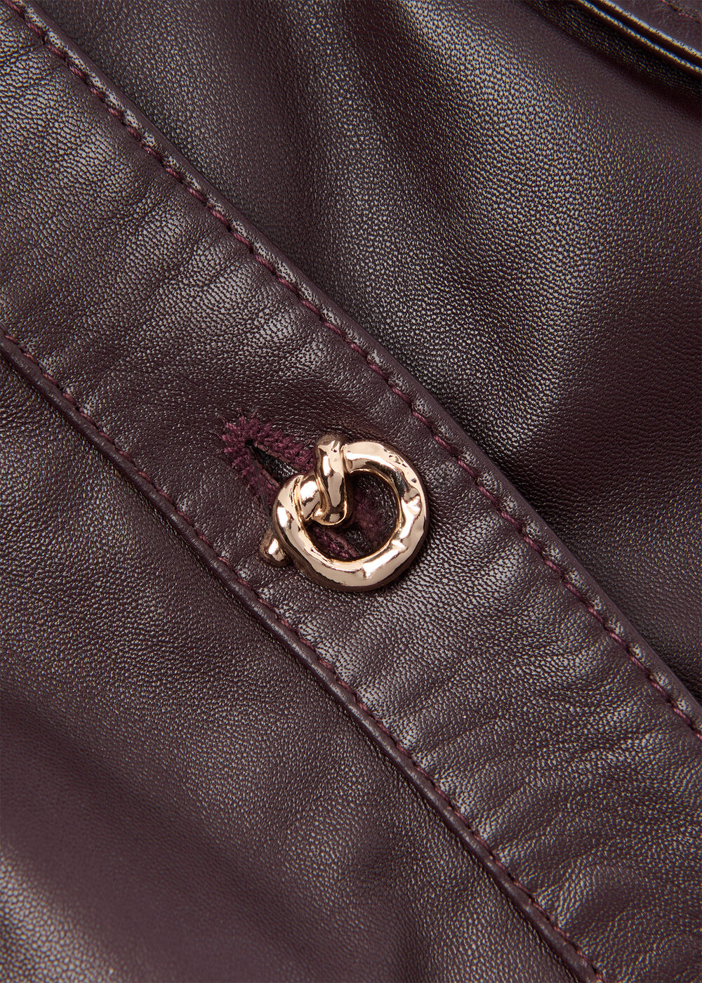 Leather Shift Dress