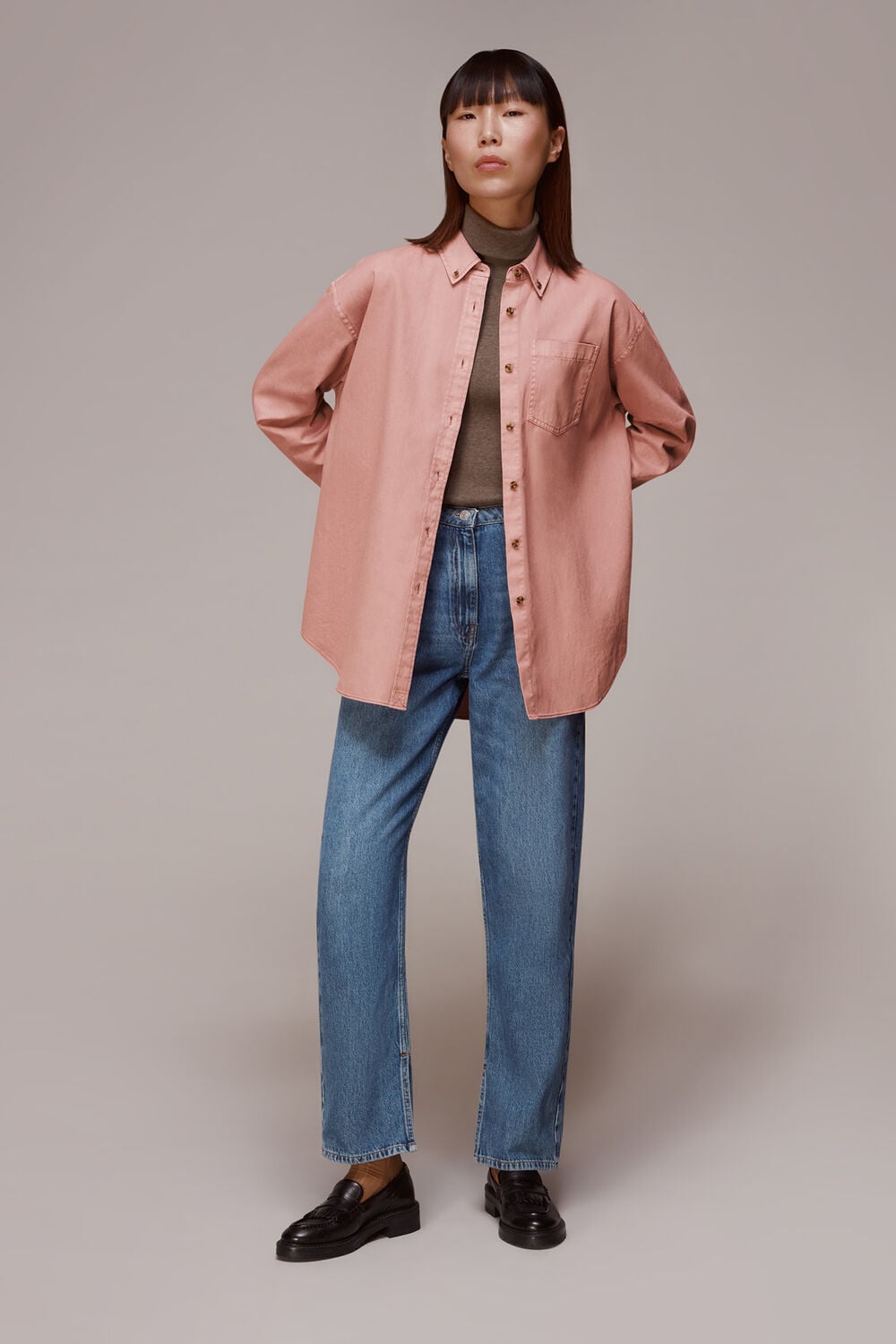 Ruby Denim Pocket Shirt
